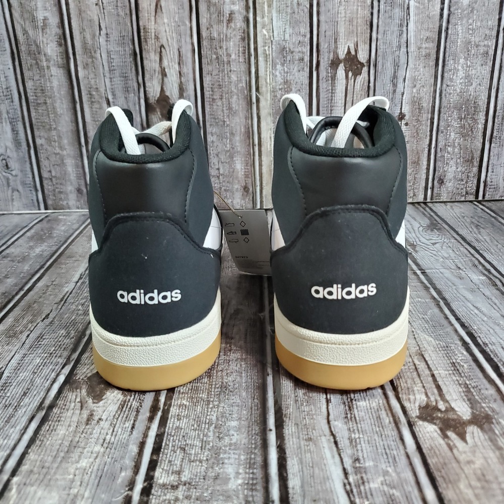 Adidas Unisex Break Start Mid Basketball Shoes Black White IH7973 Size 9 Mens - Picture 5 of 9